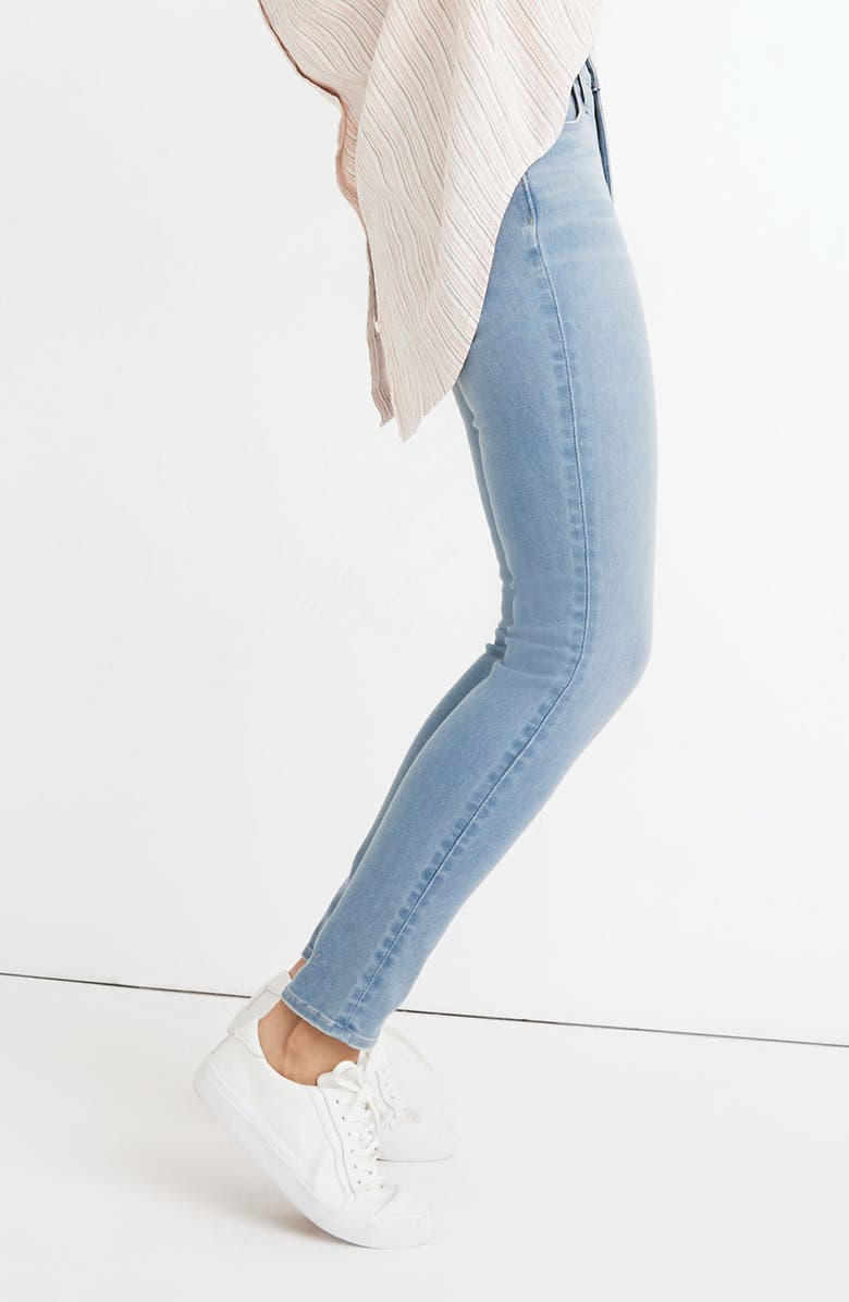 Madewell 10-Inch High Waist Roadtripper Supersoft Jeggings, Alternate, color, 