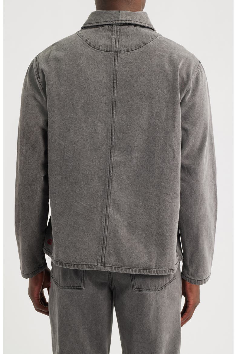 Shepherds Primo Denim Shirt, Main, color, CEMENT WASH