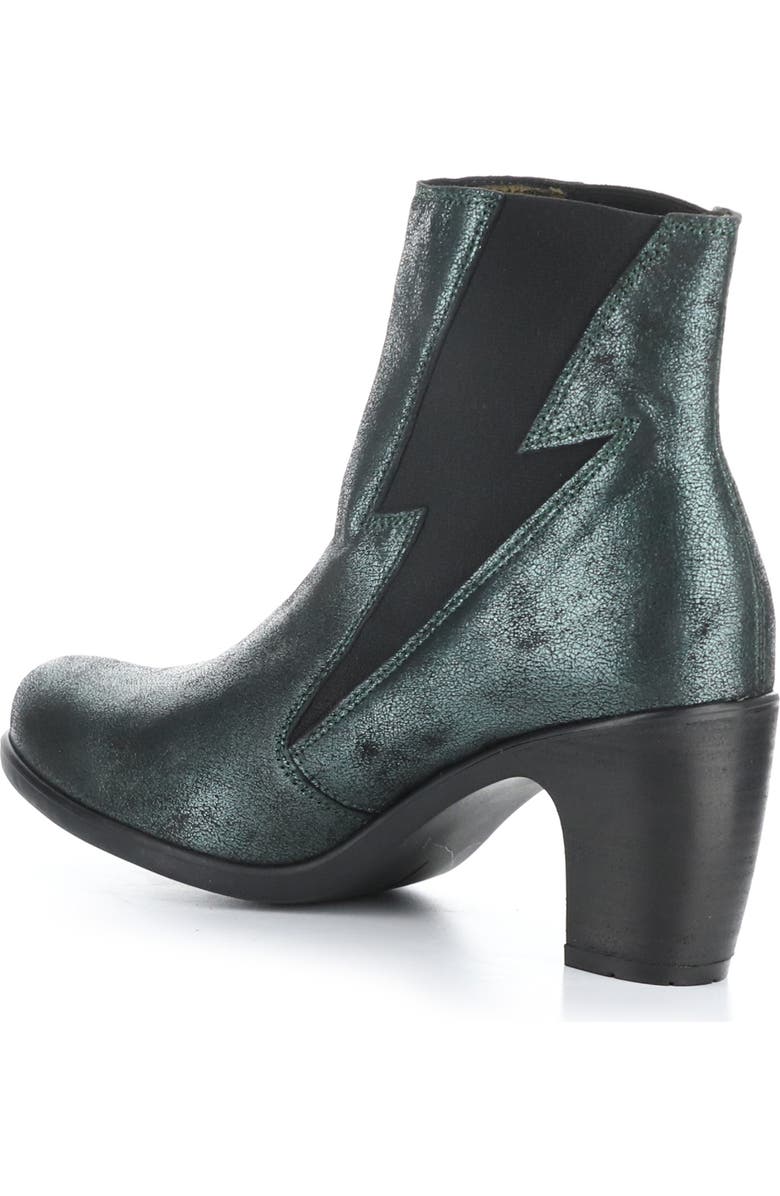 Fly London Kimi Chelsea Boot, Alternate, color, 002 Dark Green Anya