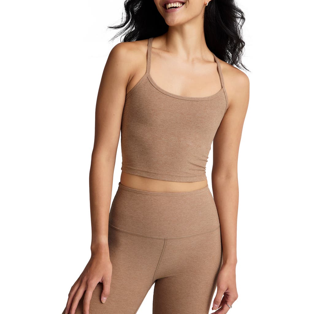 BEYOND YOGA BEYOND YOGA SPACE DYE SLIM RACERBACK CROP TANK