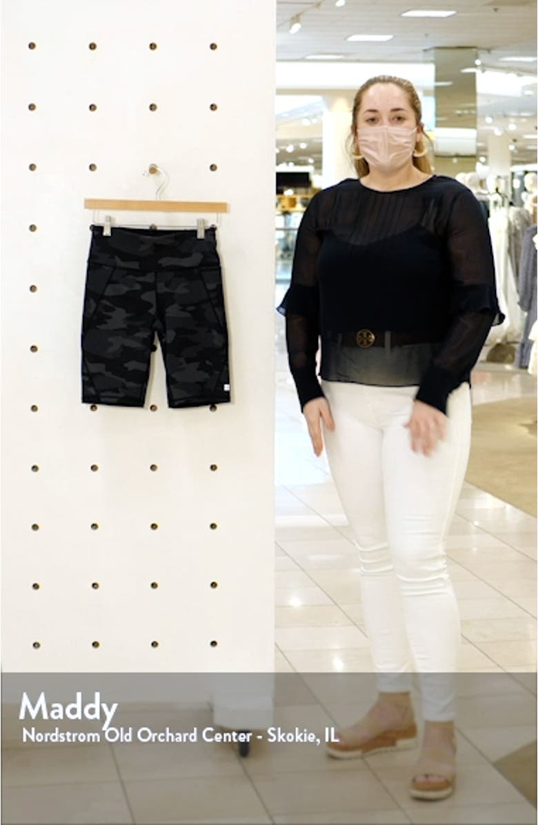 Power High Waist Pocket Bike Shorts, sales video thumbnail