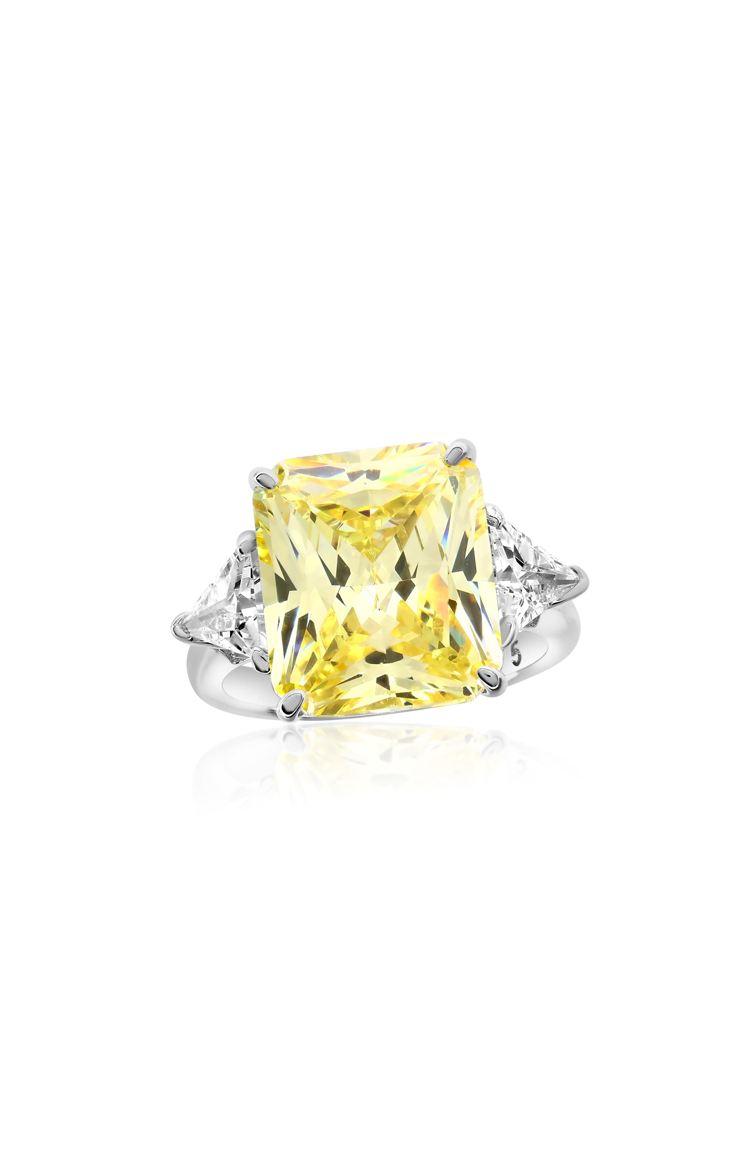 SUZY LEVIAN Gala Cubic Zirconia Engagement Ring