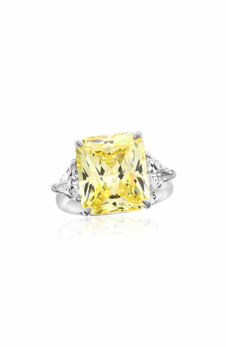 SUZY LEVIAN Gala Cubic Zirconia Engagement Ring