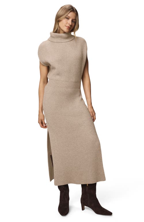 Splendid Marigold Maxi Sweater Dress In Brown