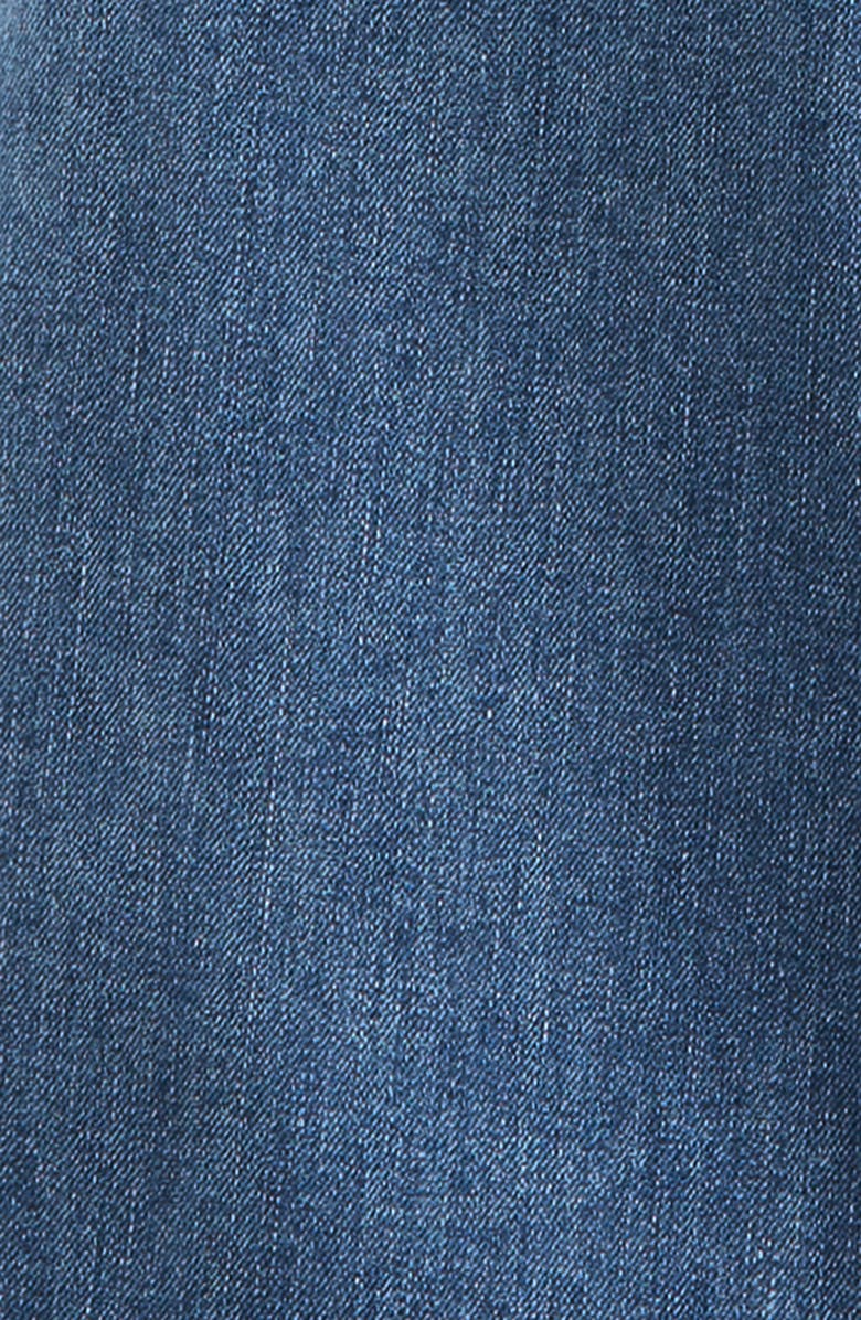 Tucker + Tate Kids' Distressed Pull On Stretch Flare Leg Jeans, Alternate, color, Medium Wash Outline Hearts