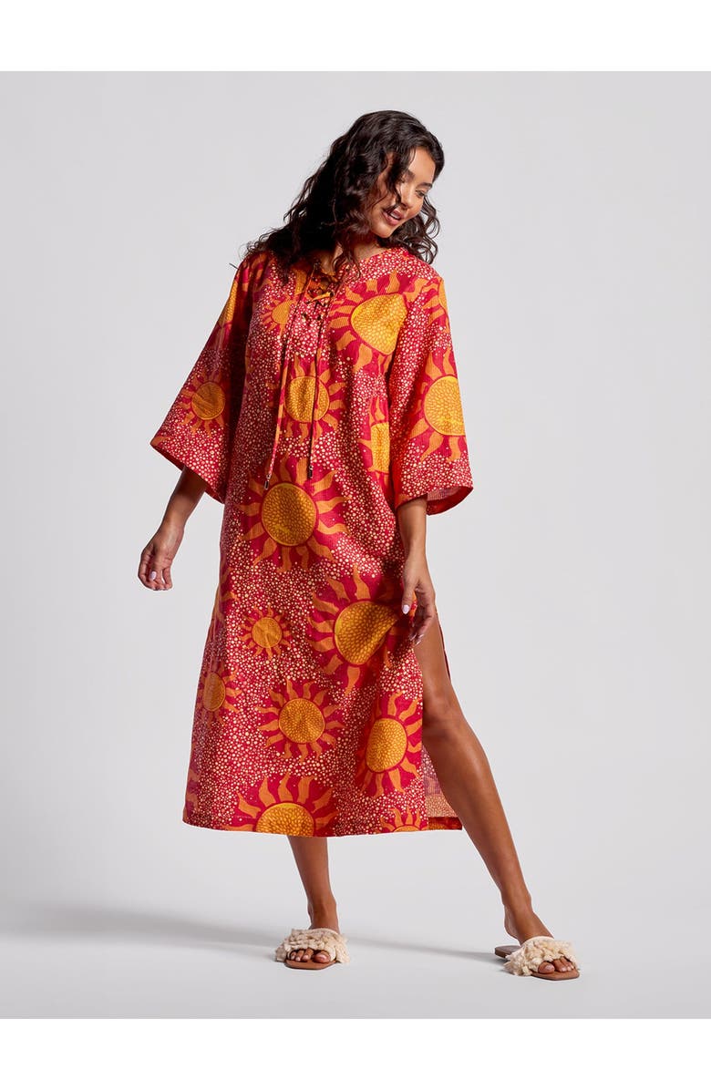 Tori Richard Always Sunny Gloria Caftan, Main, color,