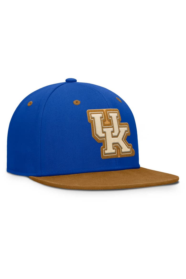 Men's Fanatics Royal/Brown Kentucky Wildcats NoBo Fitted Hat, Alternate, color, Royal