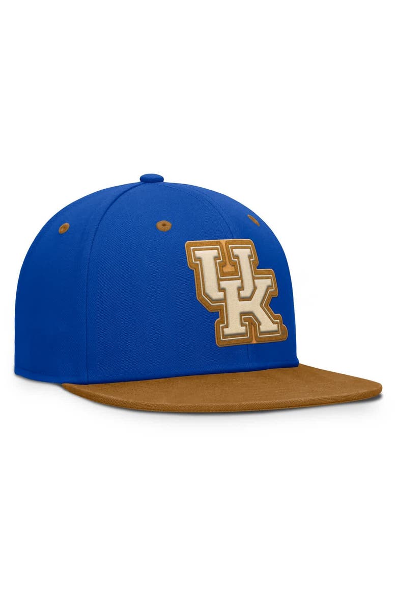 FANATICS Men's Fanatics Royal/Brown Kentucky Wildcats NoBo Fitted Hat, Alternate, color, Royal