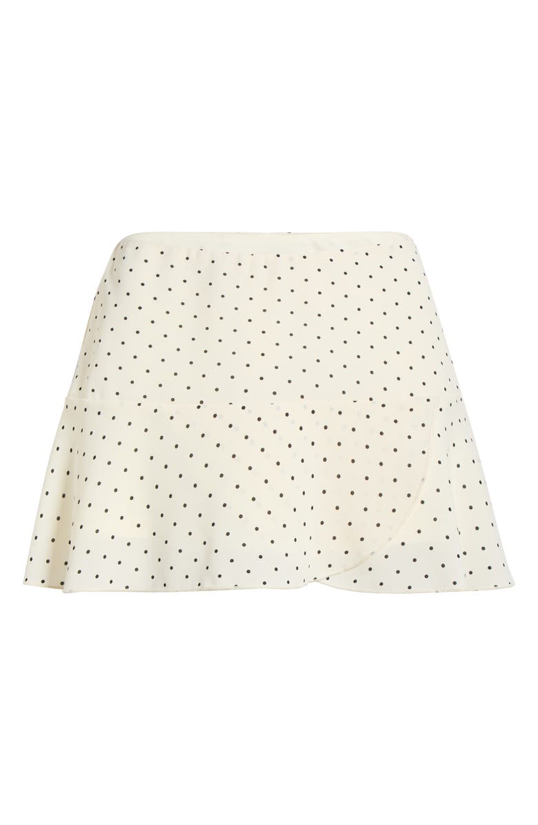 Princess Polly Sonsie Polka Dot Miniskirt, Alternate, color, 
