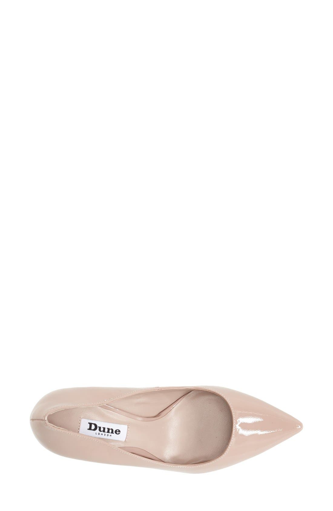 Dune London 'Alina' Pointy Toe Pump, Alternate, color, 