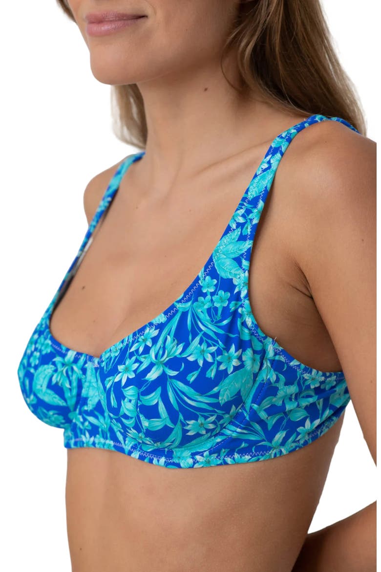 Capri Top, Alternate, color, Blue Floral