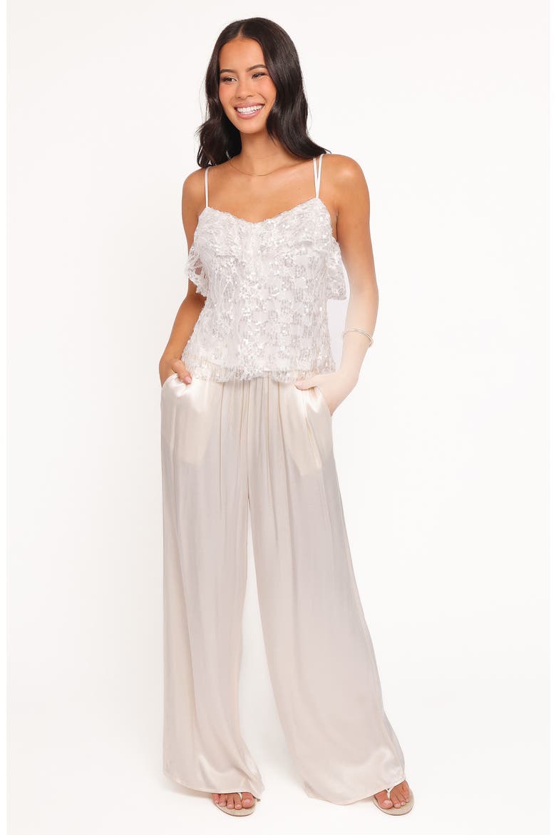 Zinnia Sequin Camisole, Alternate, color, IVORY
