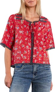 Billy T Endless Summer Cotton Blend Top