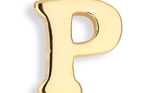 Marlyn Schiff Block Letter Initial Stud Earrings