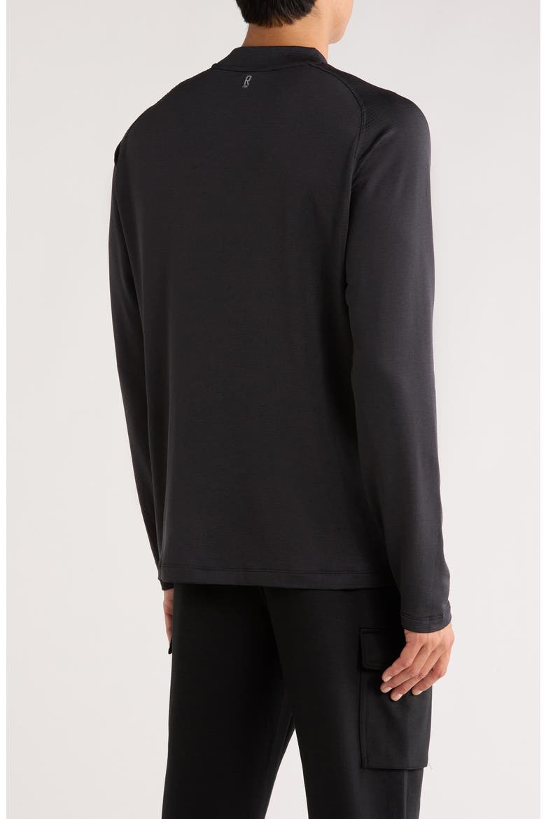 Extra Mile Fleece Pullover, Alternate, color, BLACK