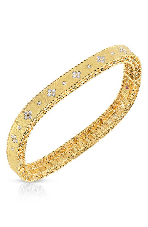 Princess Diamond Bangle