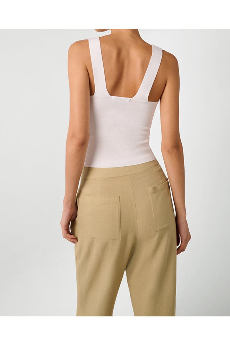 Scoop Top, Alternate, color, WHITE