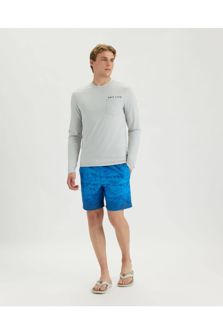 Bottoms Up  Performance Long Sleeve Tee, Alternate, color, MIST GREY HEATHER