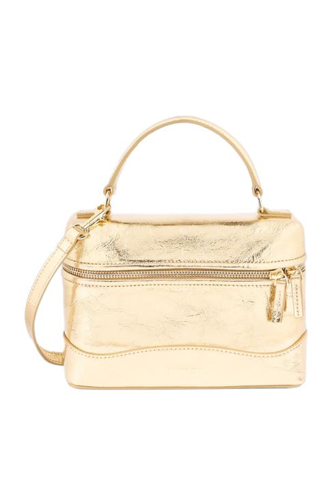 Tangolino metallic leather bag