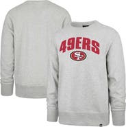 '47 Men's '47 Gray San Francisco 49ers Headline Pullover Sweatshirt
