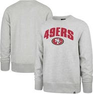 '47 Men's '47 Gray San Francisco 49ers Headline Pullover Sweatshirt