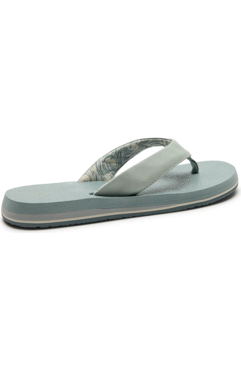 Sanuk Yoga Mat II Flip Flop, Alternate, color, Blue Sage