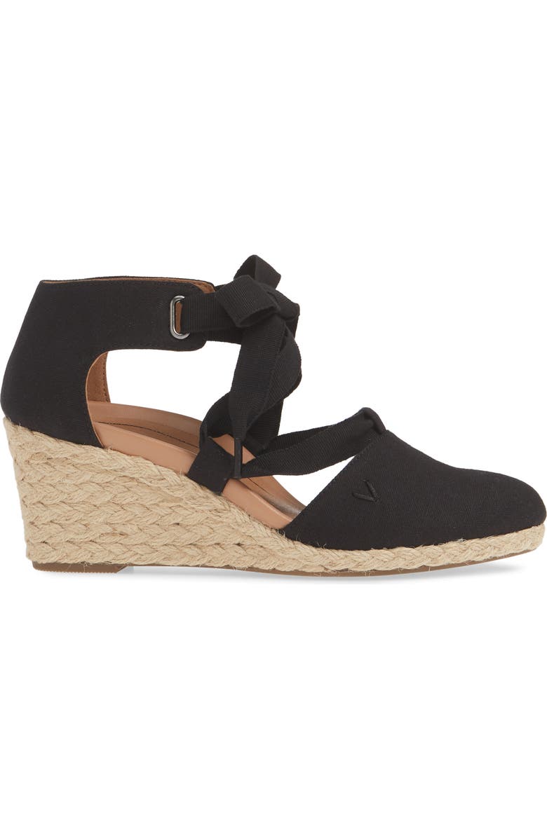 Vionic Kaitlyn Open Sided Wedge Sandal, Alternate, color,