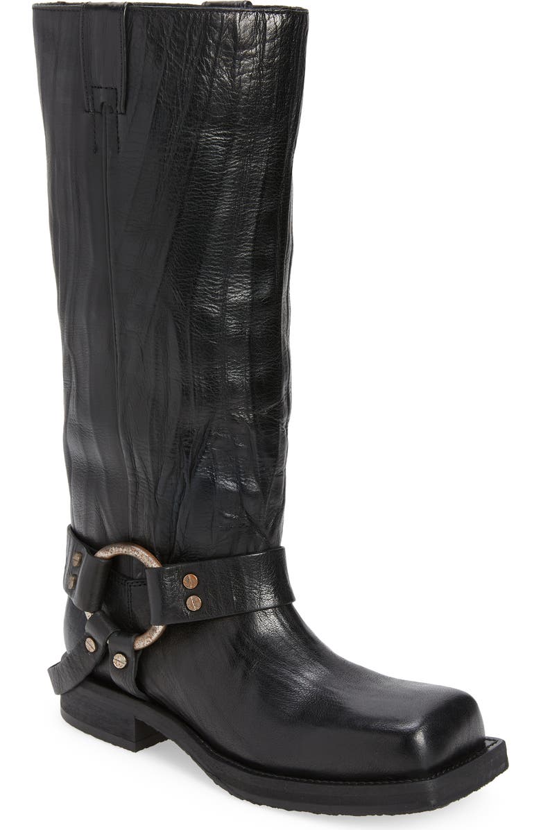 Acne Studios Balius Harness Engineer Boot, Main, color,