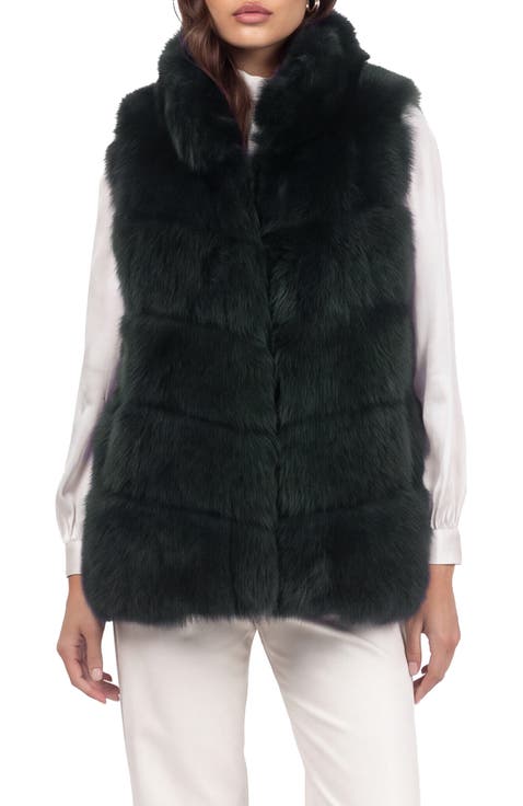 Genuine Shearling Vest, Reversible