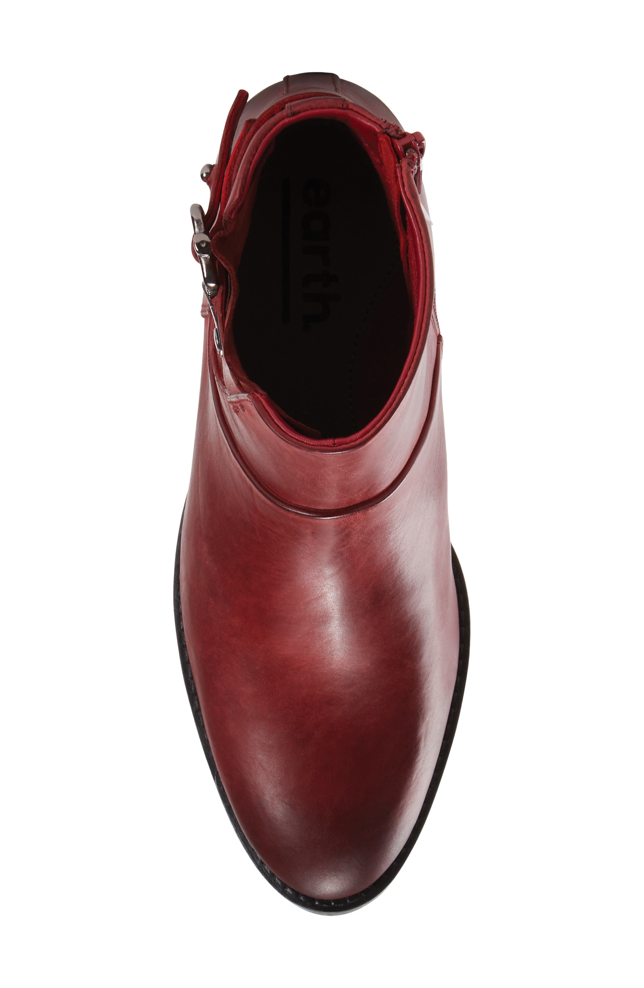 West Riverton Bootie, Alternate, color, RED LEATHER