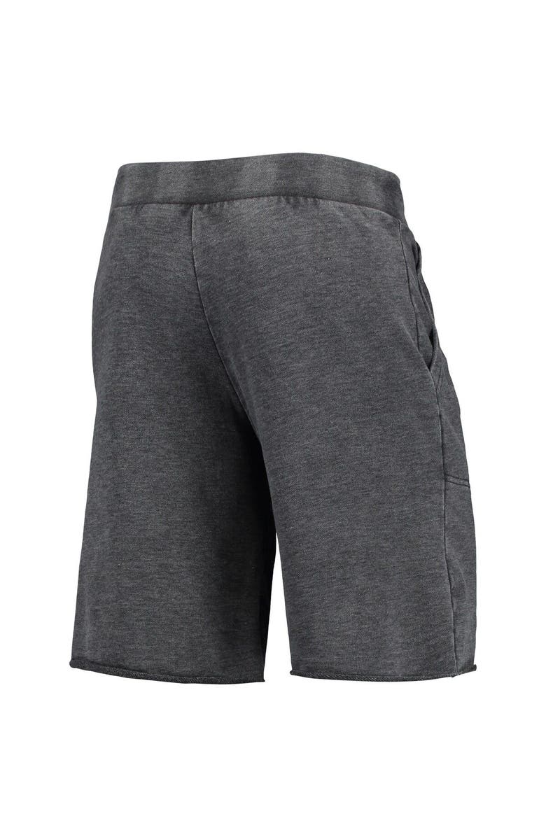 A AND A GLOBAL Men's Heathered Black Alternative Apparel Stanford Cardinal Victory Lounge Shorts, Alternate, color,