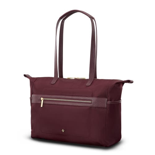 Samsonite Mobile Solution 2 Tote In Burgundy