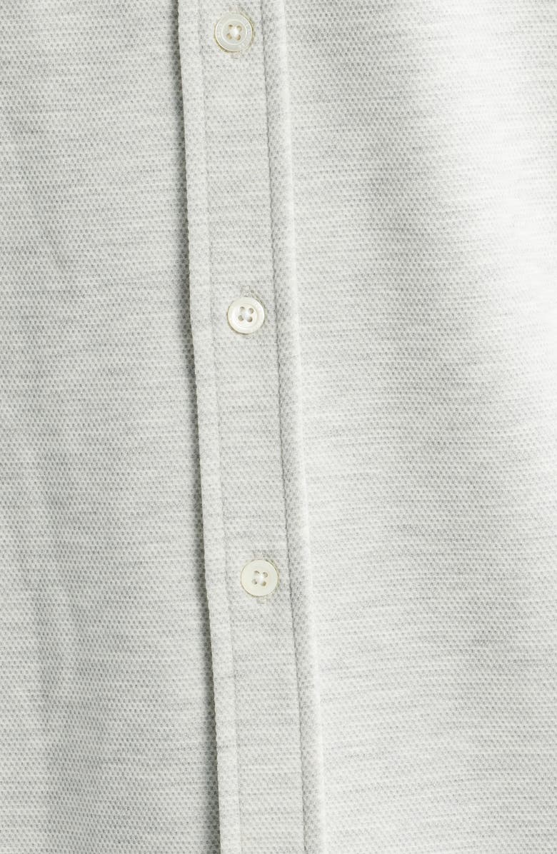 Rails Vincent Heathered Piqué Button-Down Shirt, Alternate, color, 