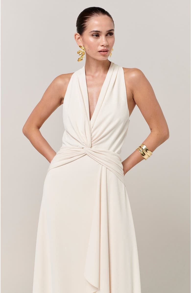 SAVEL Hennie Midi Dress, Alternate, color, Ivory