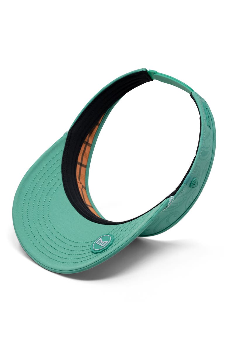 Coast Hydro Performance Visor, Alternate, color, NEON AQUA