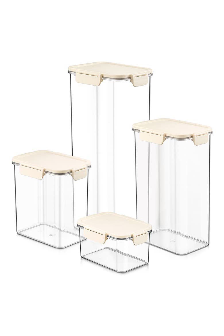 Airtight Food Storage Container Set, Main, color, NO COLOR