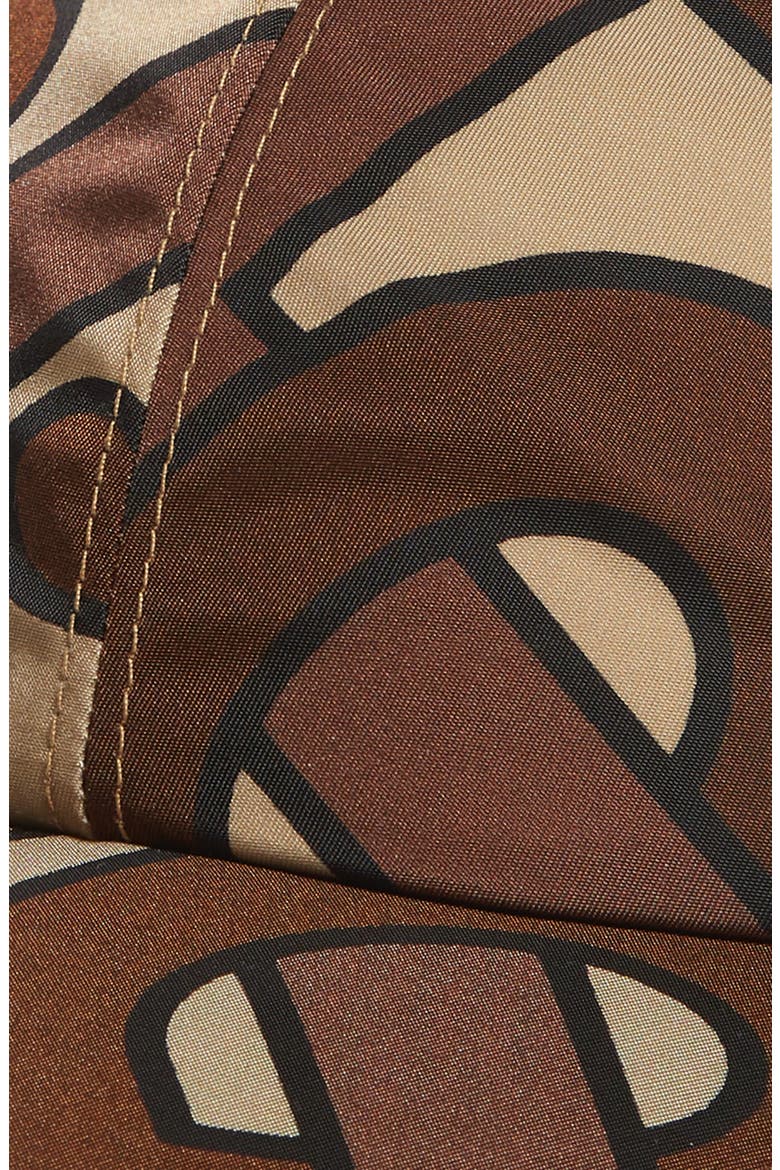 Exploded TB Snapback Baseball Cap, Alternate, color, BRIDLE BROWN
