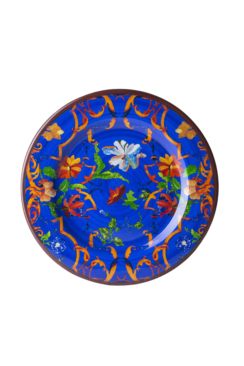 Pancale Dinner Plate, Main, color, BLUE