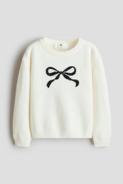 Motif-Detail Sweater