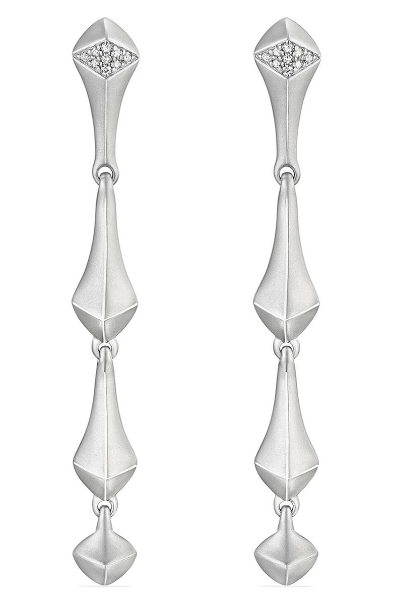 Judith Ripka Iris Diamond Drop Earrings, Alternate, color,