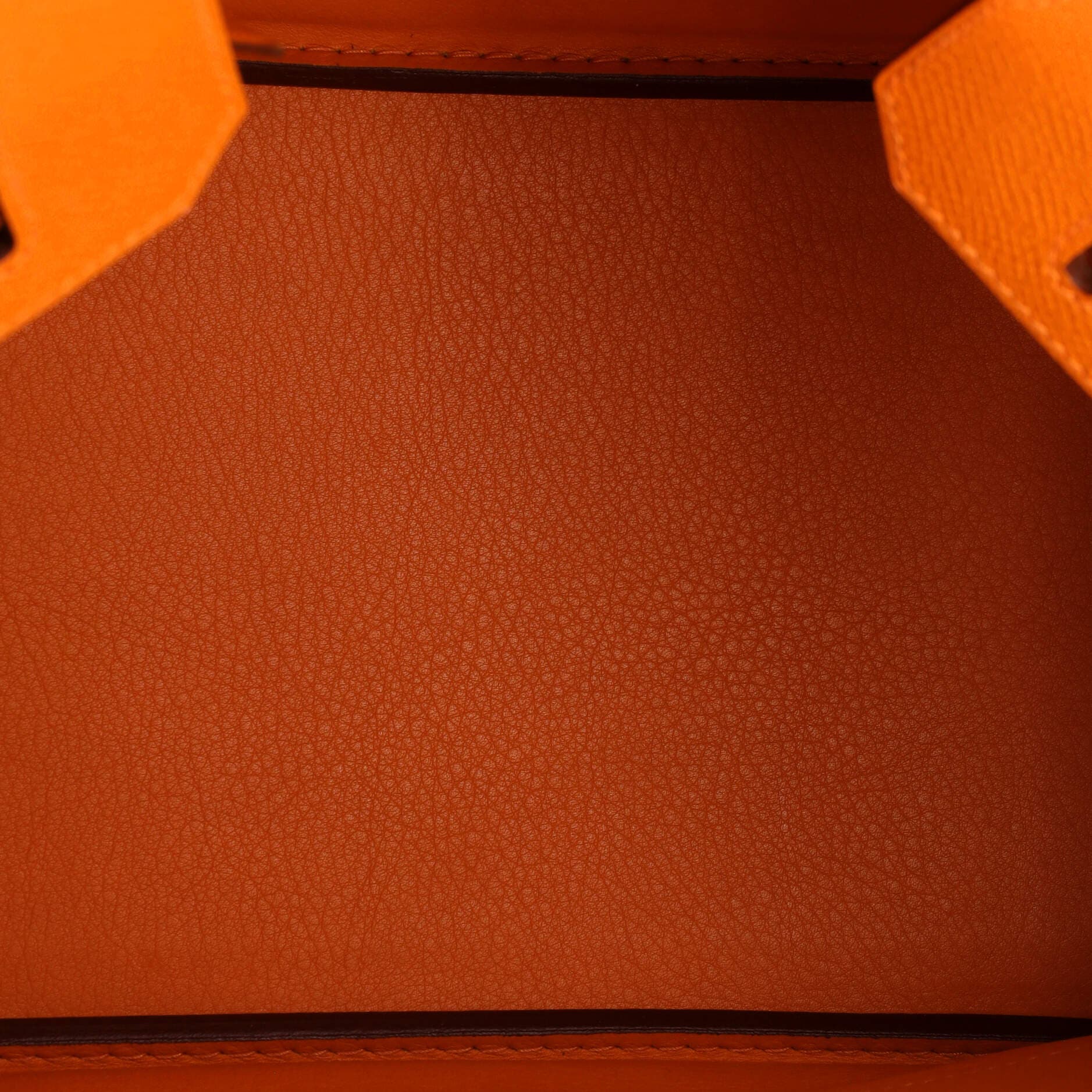 Pre-Owned Hermes Birkin Handbag Orange Epsom with Palladium Hardware 30, Alternate, color, Orange H