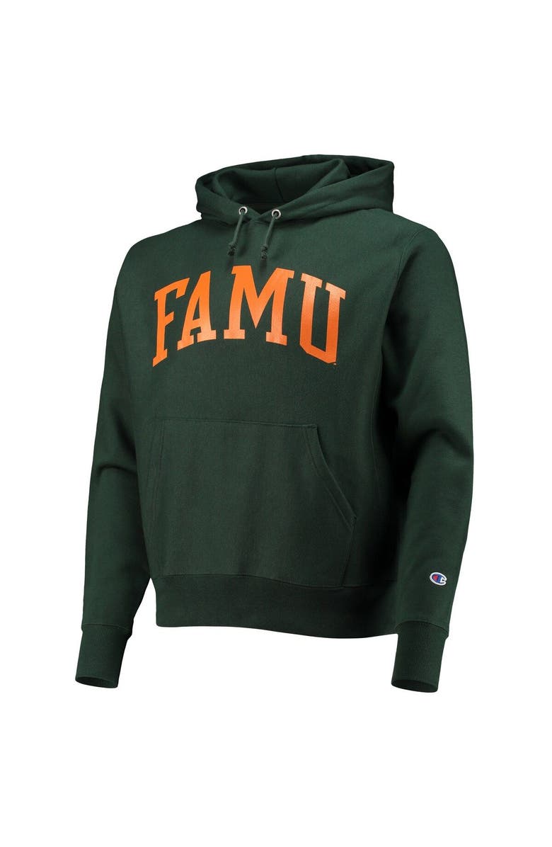 Champion Men's Champion Green Florida A&M Rattlers Tall Arch Pullover Hoodie, Alternate, color, Green
