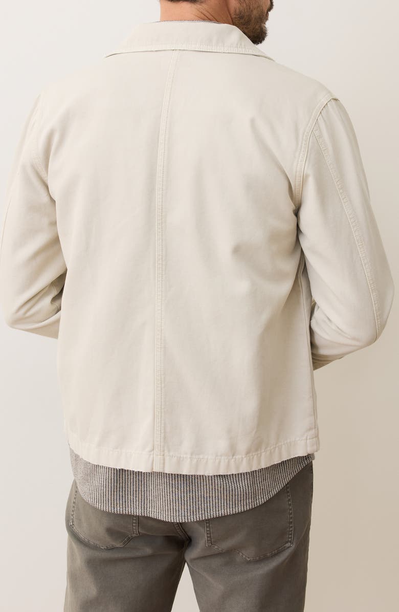 Marine Layer Patrick Canvas Overshirt, Alternate, color, Natural