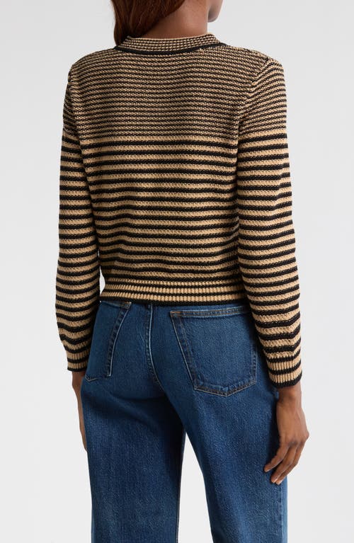 FRAME FRAME STRIPE CARDIGAN SWEATER 