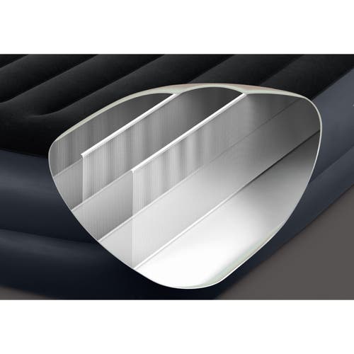 Intex Plus Pillow Rest Classic 16.5" High Queen Air Mattress With Built