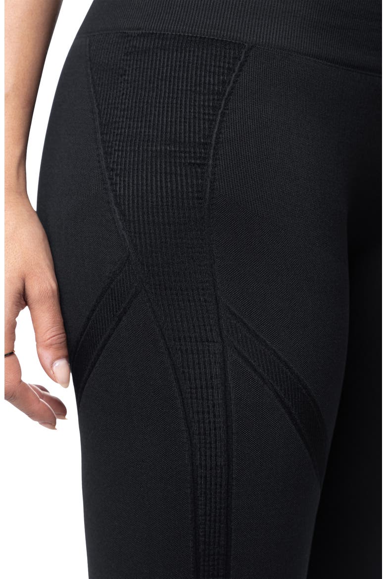 Mother Tucker® Active Compression Capri Leggings, Alternate, color, BLACK
