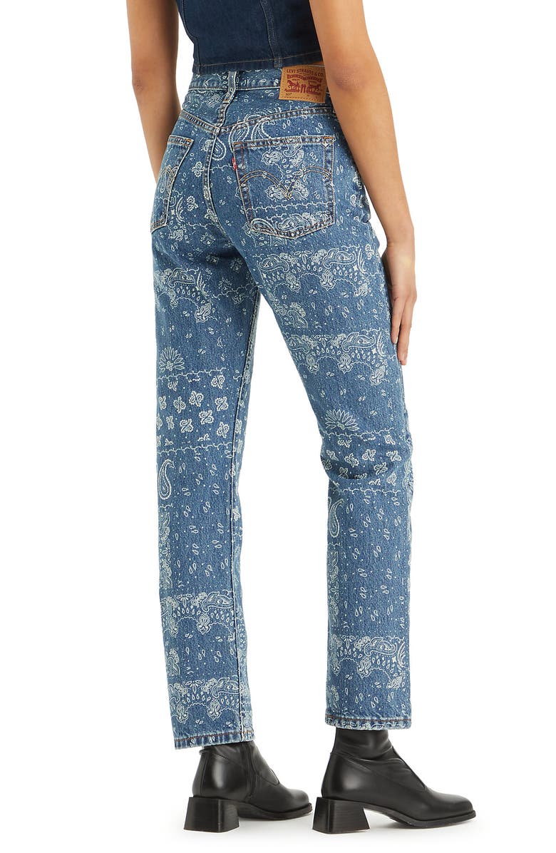 Levi's<sup>®</sup> 501<sup>®</sup> Straight Leg Jeans, Alternate, color, 