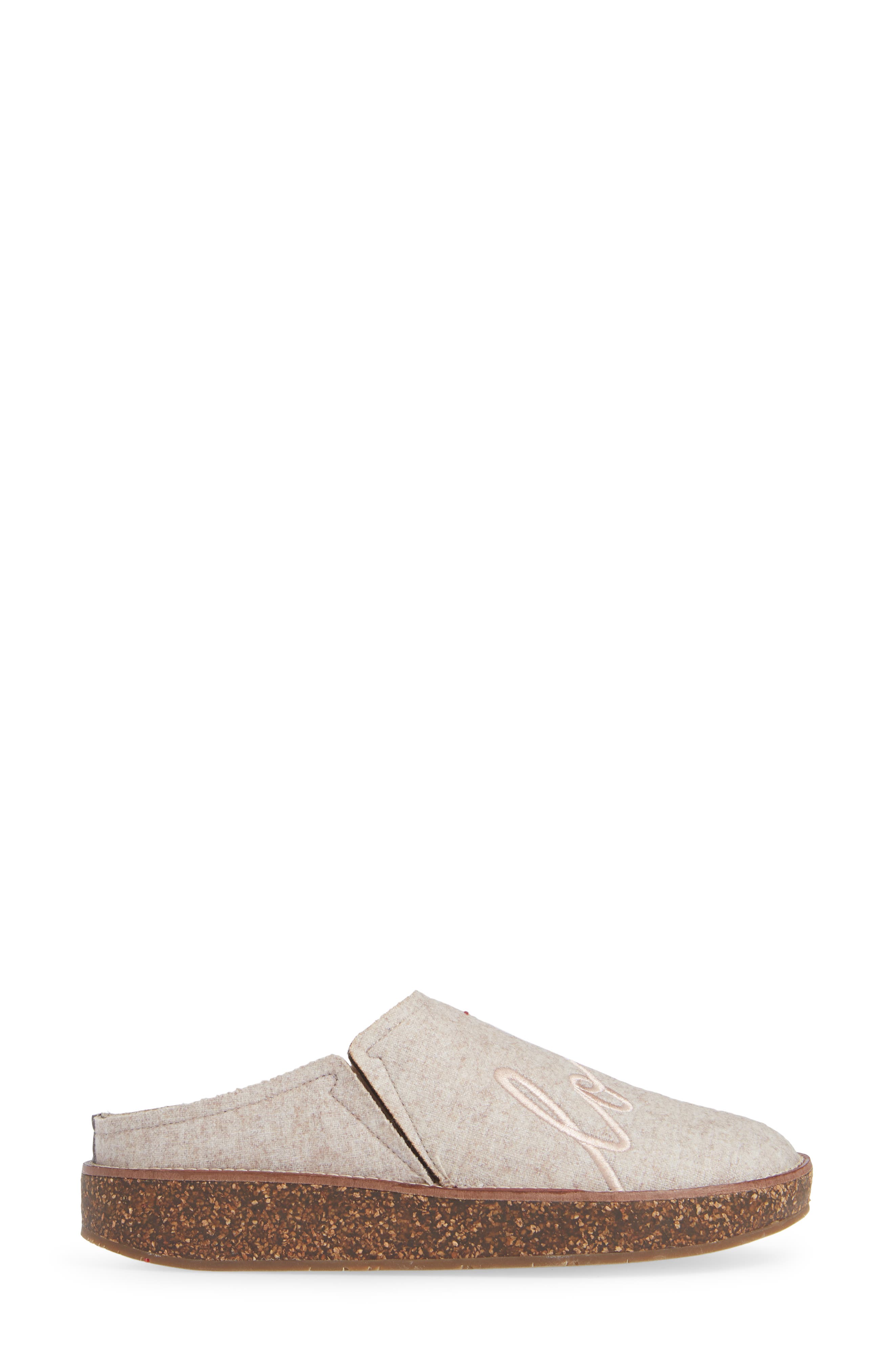 'Tillie' Scuff Slipper, Alternate, color, SALMON FABRIC