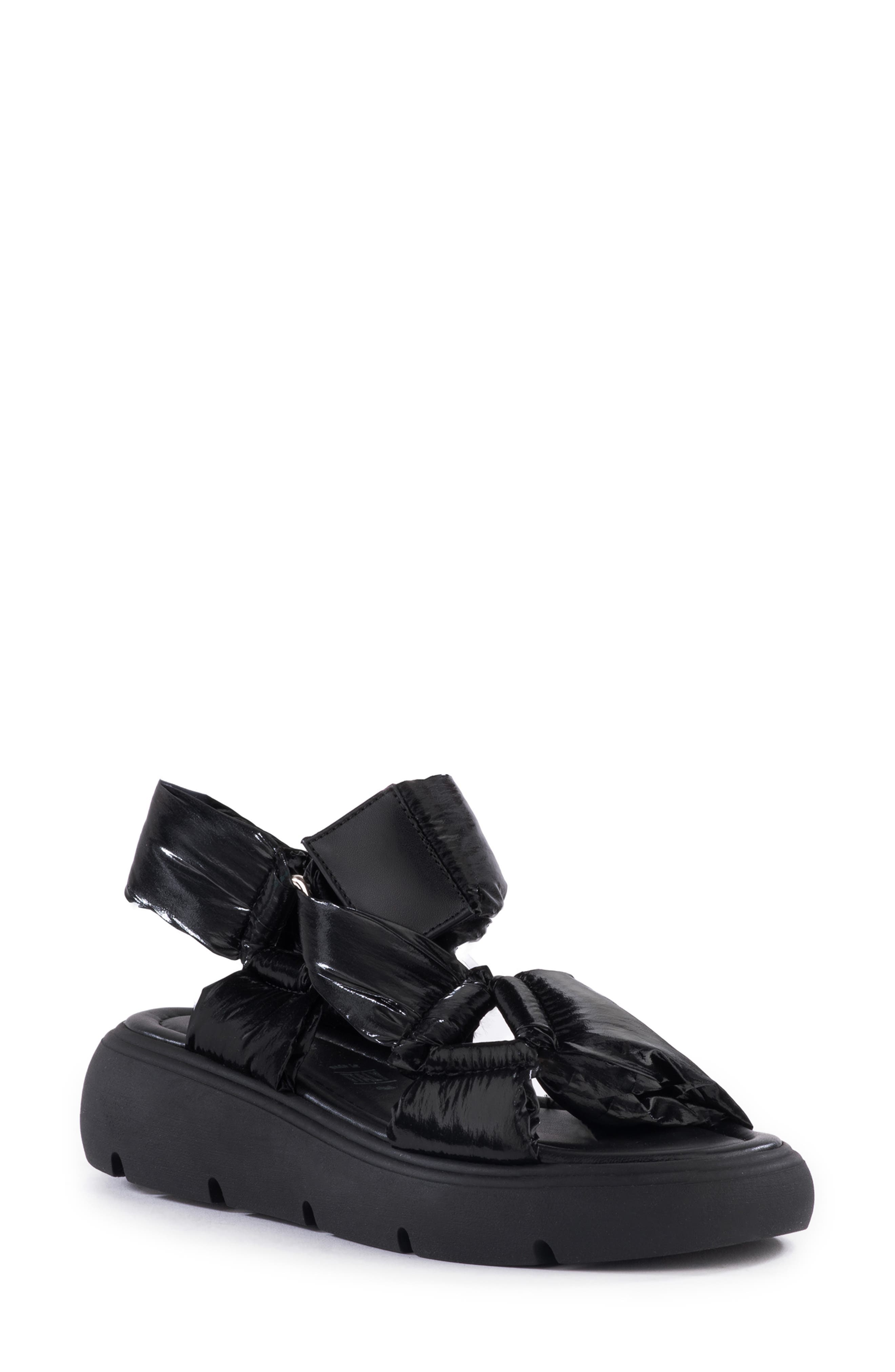 Seychelles Light Up Platform Sandal, Main, color, Black
