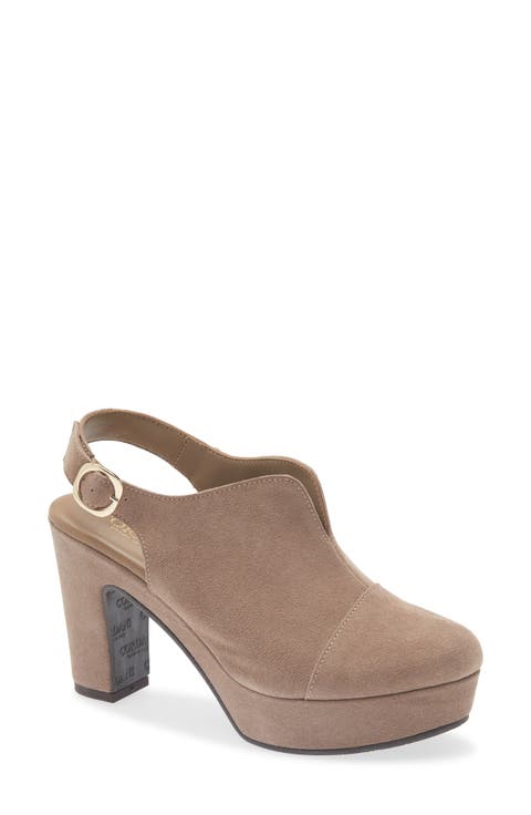 Tessa Slingback Platform Clog